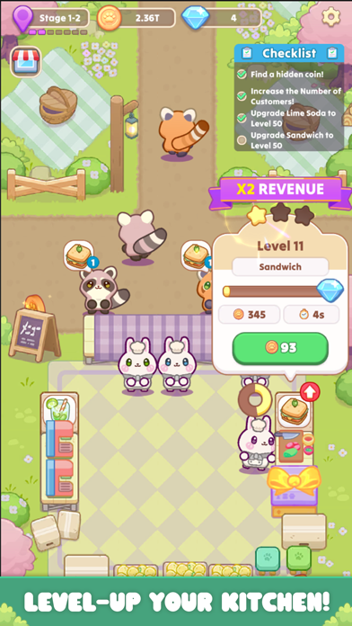 Cozy Cafe: Animal Restaurant Screenshot
