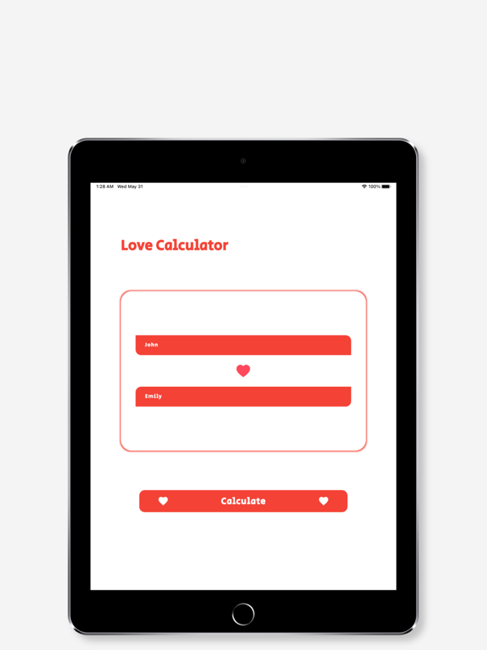 Love Calculator - Couple Test