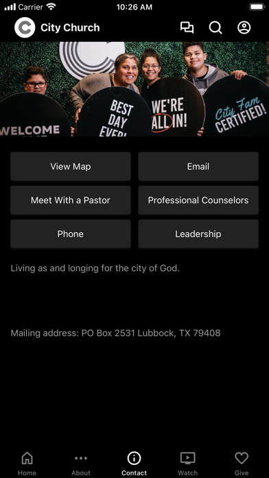 The City Church Lubbock Screenshot