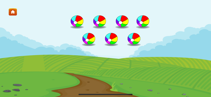 Leren tellen -Interactief spel