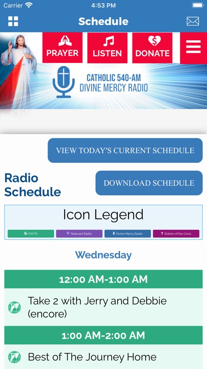 Divine Mercy Radio - NC screenshot-3