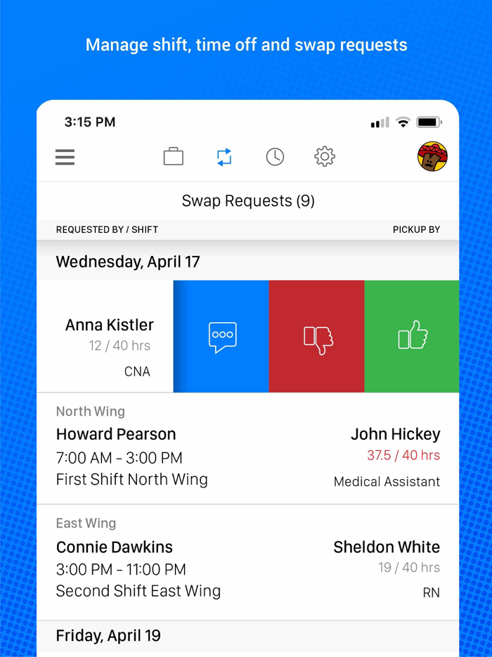 SchedulePop for Managers