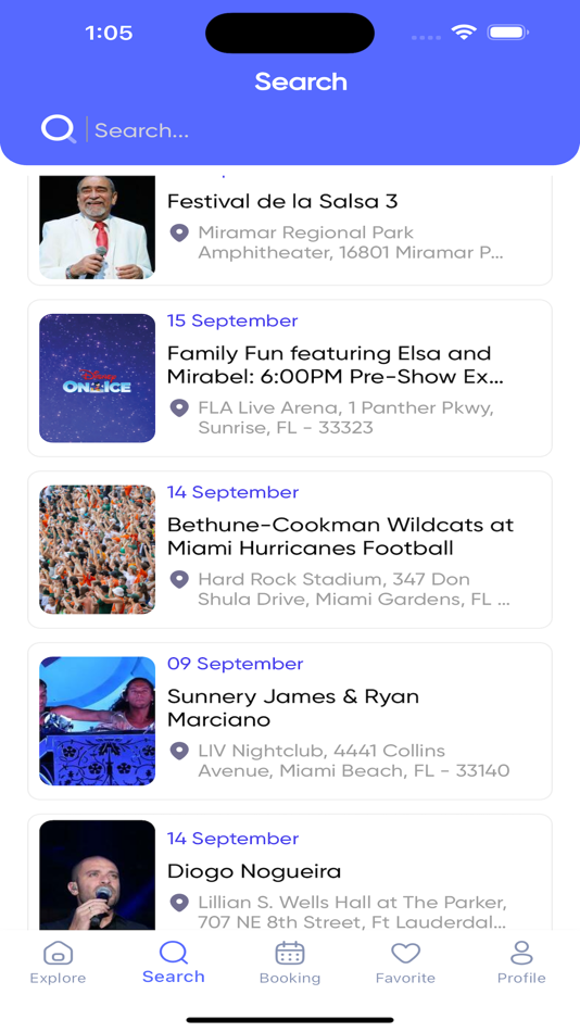 #1. Miami-Events (iOS) 由: Sabira Tech Llc