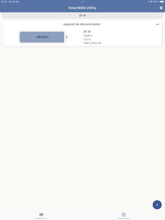 Screenshot #5 pour SmartBMS Utility
