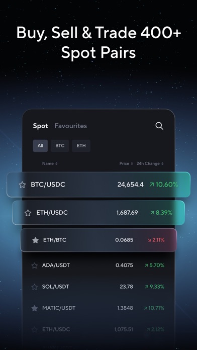 Nexo Pro: Crypto Exchange Screenshot