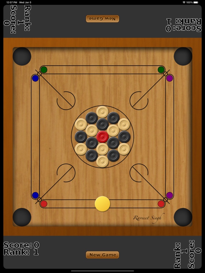 #1. Carrom HD (iOS) 由: eParty llc