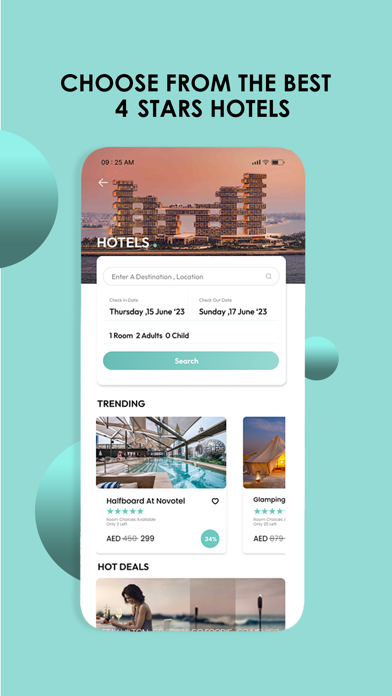 RSL: Rides, Hotels, Flights Screenshot