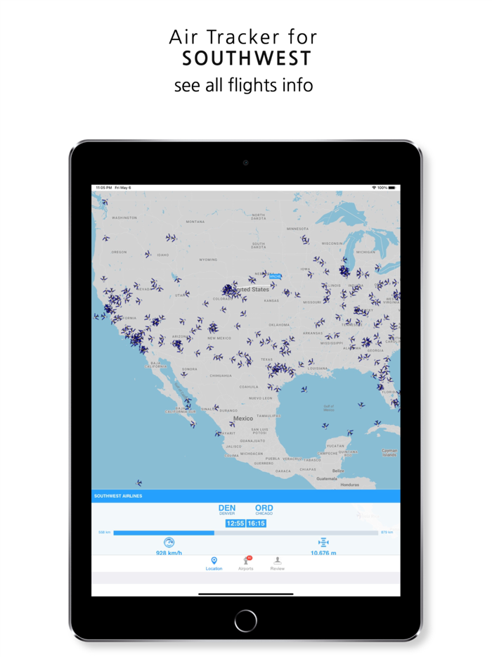 SWA Southwest Flight Radar