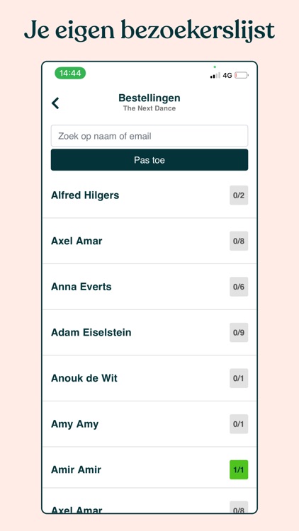 WeTicket voor organisatoren
