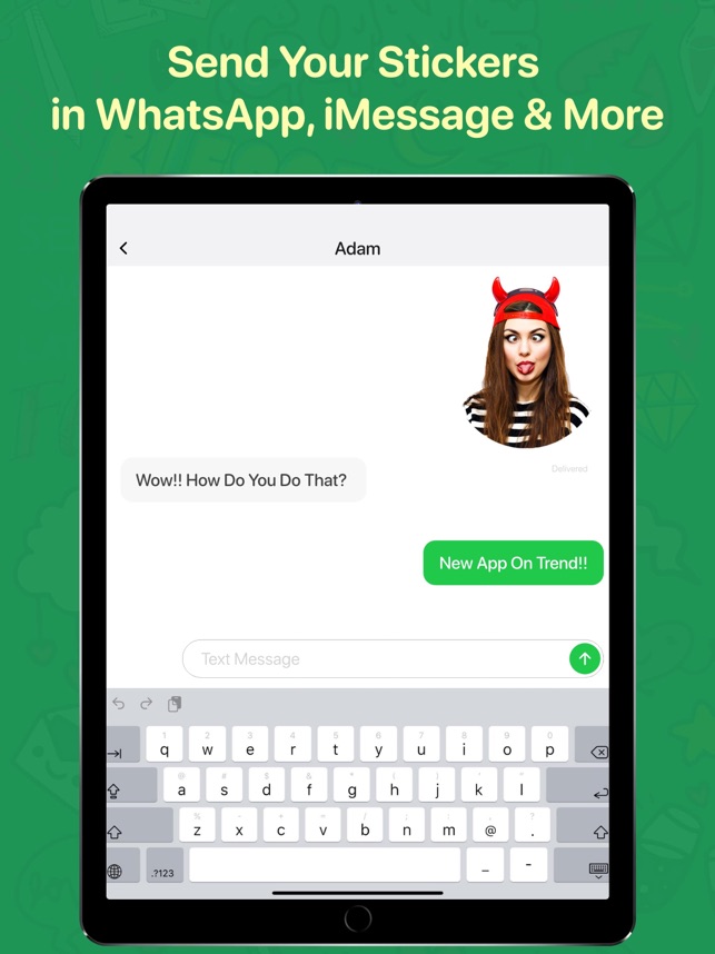 Sticker Maker per WhatsApp su App Store