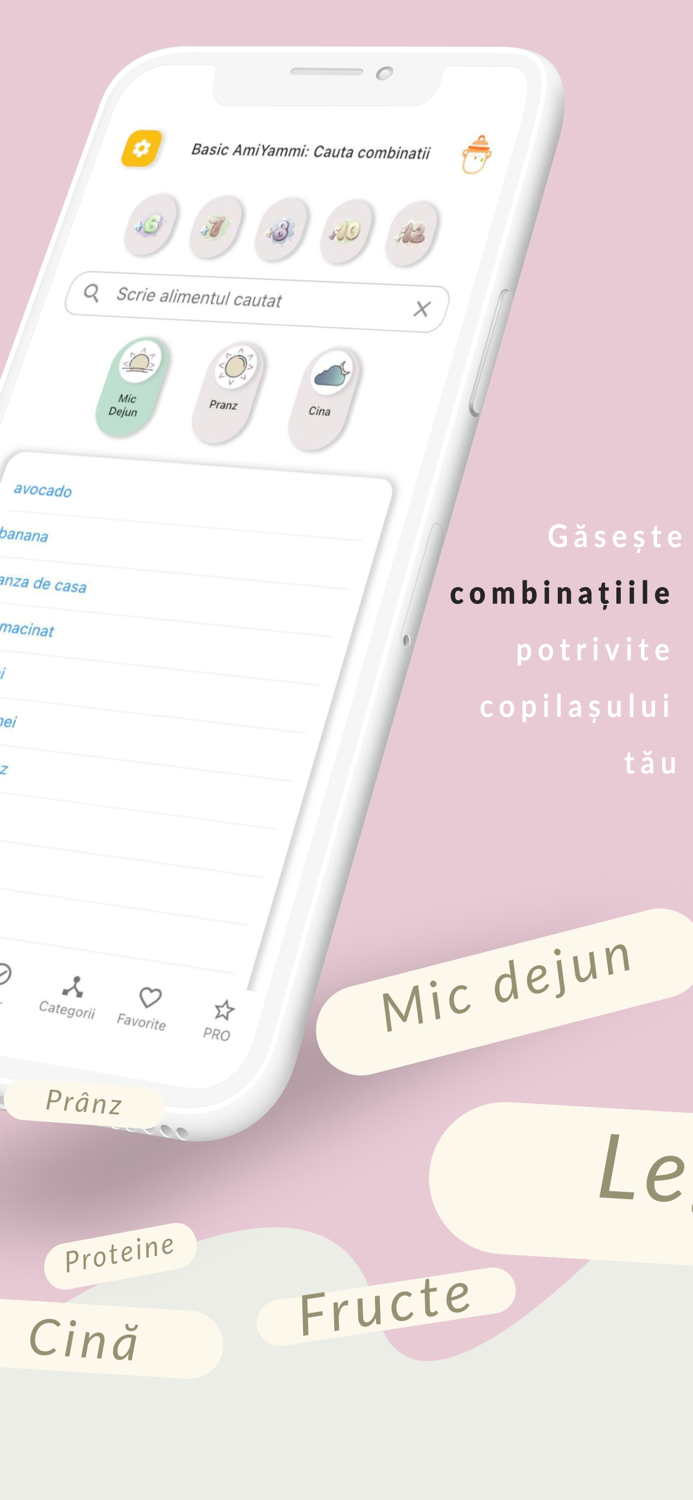 Basic AmiYammi Alimente bebe