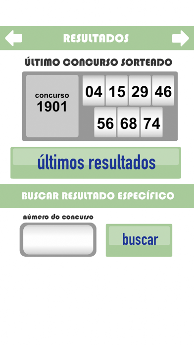 Jogo Certo SuperSete Screenshot