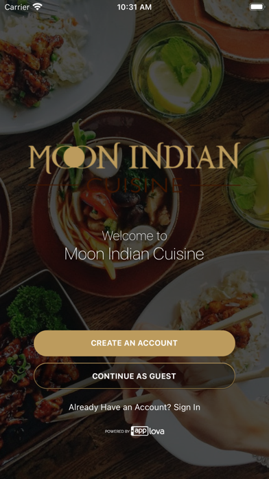 Moon Indian Cuisine Screenshot