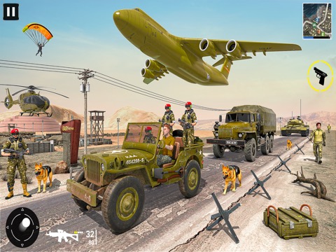 Military Vehicle Transport Simのおすすめ画像1
