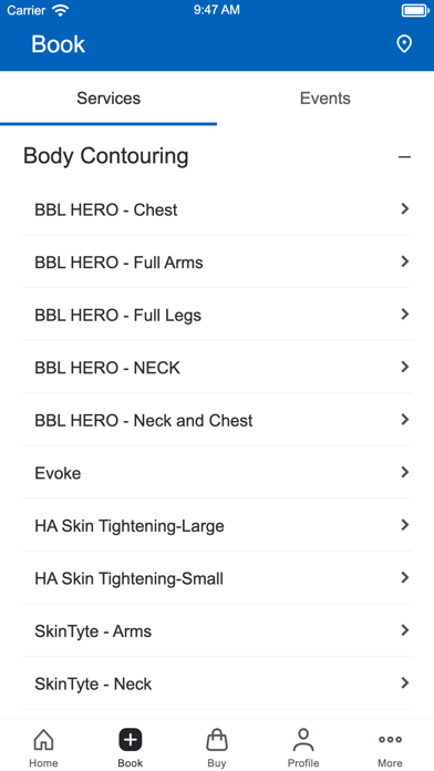 Starwood Med Spa Screenshot
