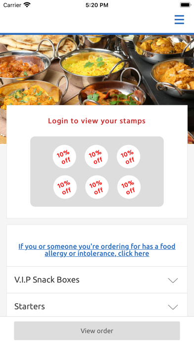 Spicy Aroma Balti Screenshot