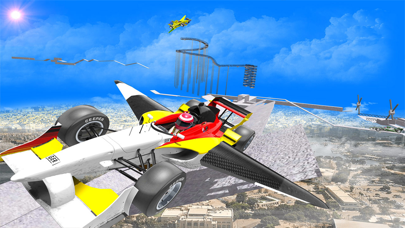 Real Formula Flying Car Stunts Screenshot