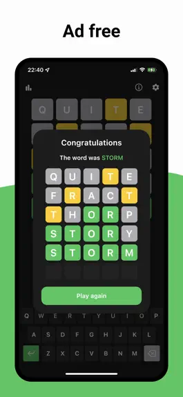 Game screenshot Worg - Word guessing game hack