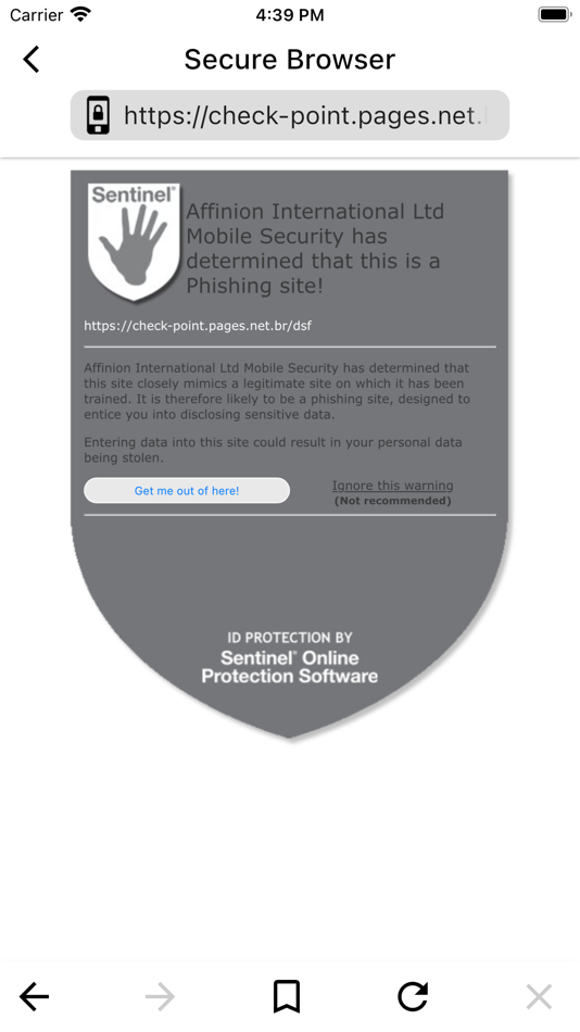 #3. Sentinel® mobilesafe (iOS) بواسطة: SentryBay Limited