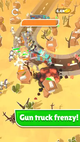 Game screenshot Desert Truck: Rage Road Battle mod apk