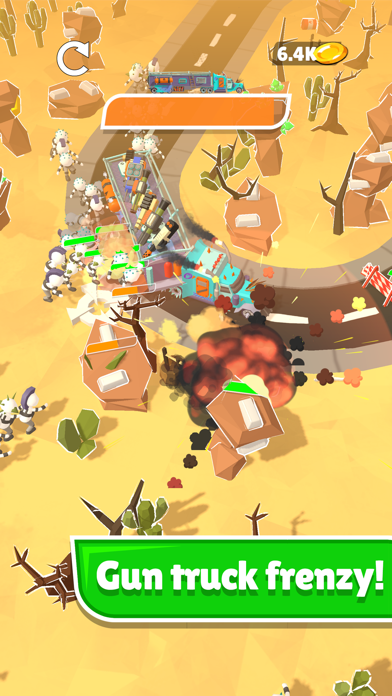 Desert Truck: Rage Road Battle Screenshot