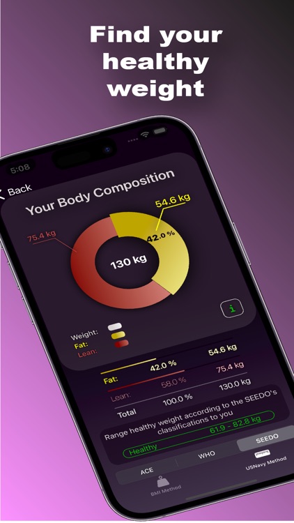 Body Fat Calculator Expert screenshot-3