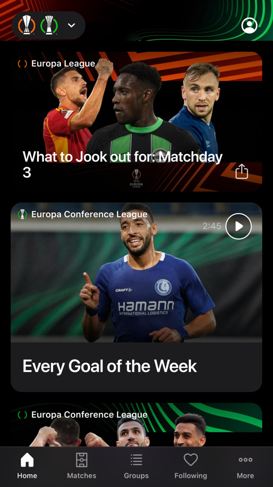 UEFA Europa League Official - 12.1.1 - (iOS)