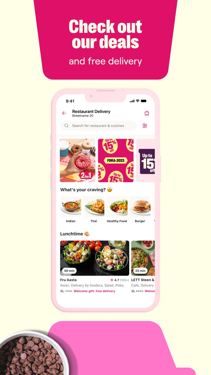 foodora Finland Food delivery