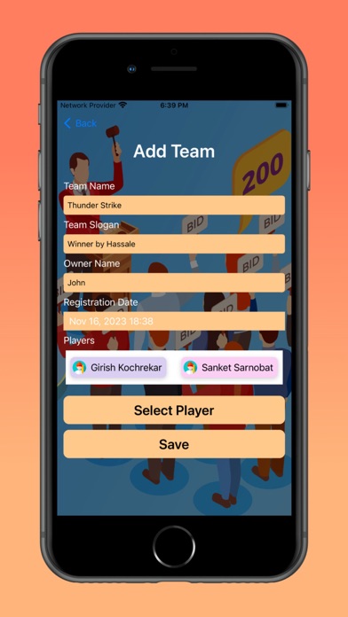 Screenshot #2 pour AuctionCrickStar