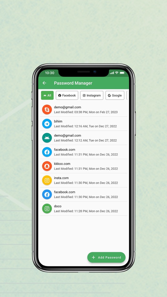 #3. Feeta Password (iOS) 由: RSI Advertising
