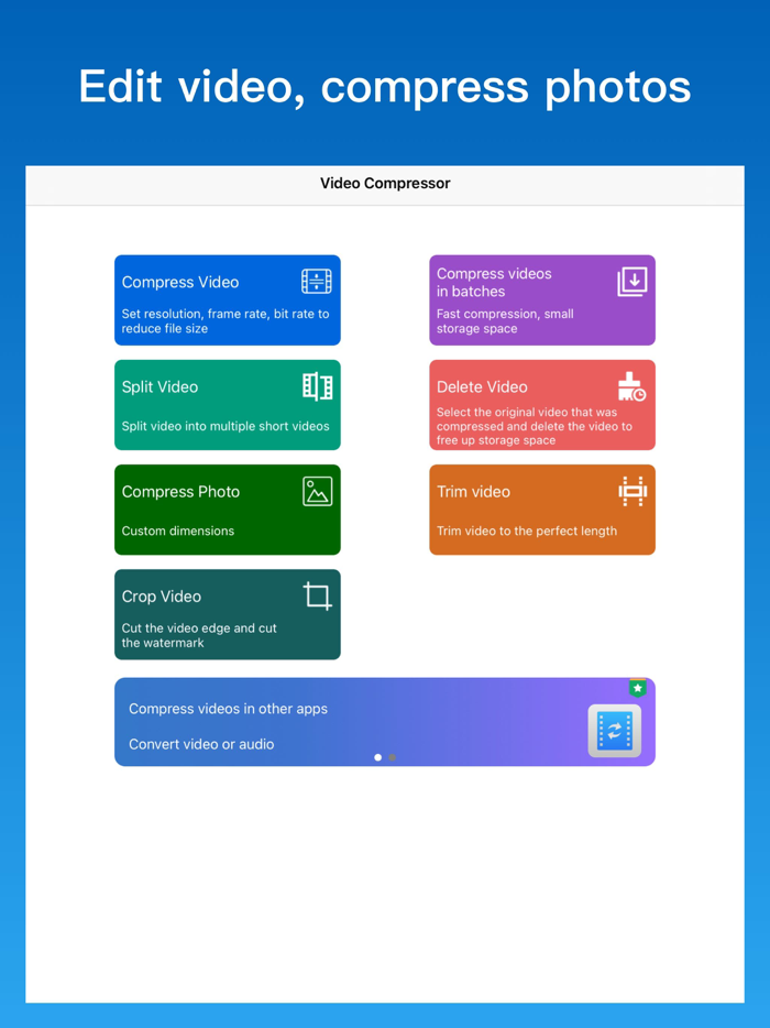 Video compressor - save space