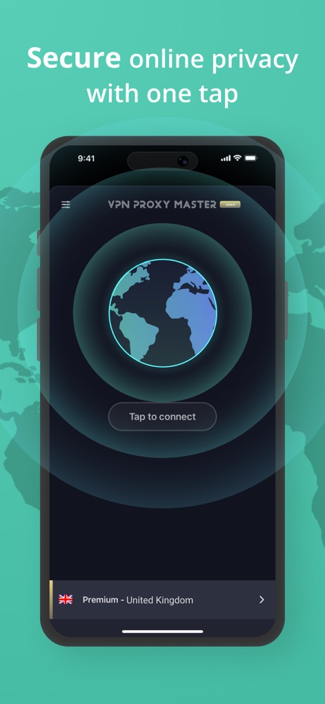 VPN Proxy Master - Super VPN - One-Tap Security