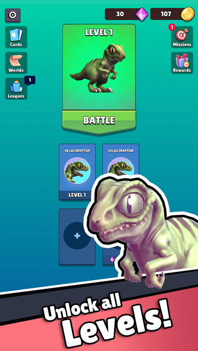 Dinosaur Merge Battle (by AI Games FZ) IOS Gameplay Video (HD) 