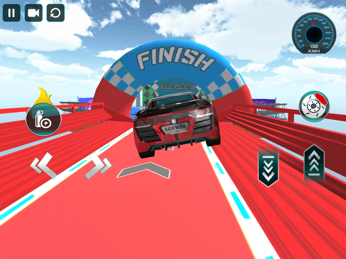 3D Race Compilation Car Stunt