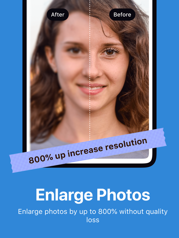 AI Enlarger: AI画像拡大＆ぼやけた写真の修復のおすすめ画像2