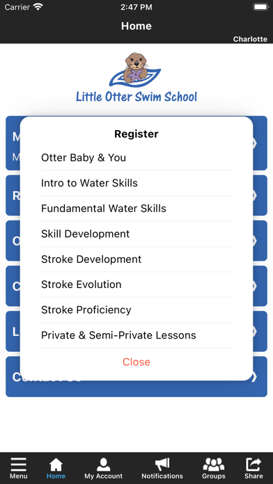 Little Otter Swim School Screenshot