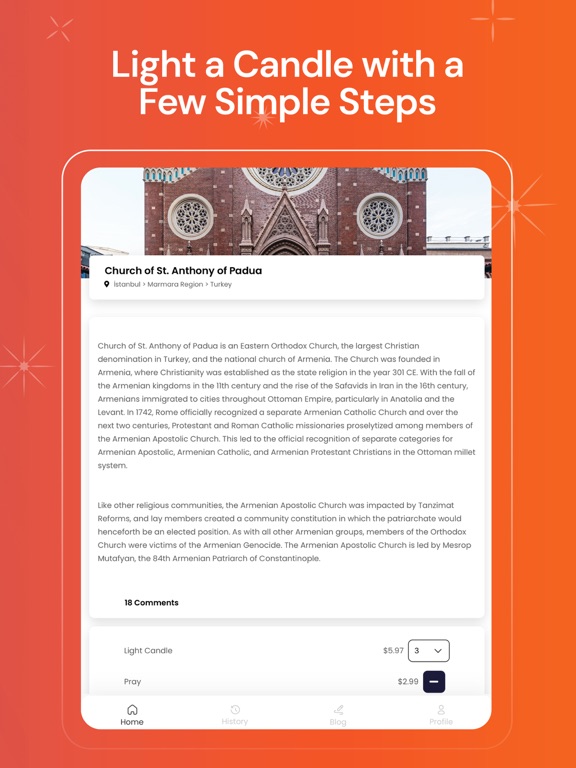 App screenshot