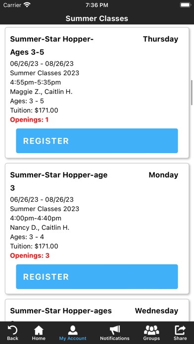 South Shore Gymnastics Academy Screenshot 3 - AppWisp.com South Shore Gymnastics Academy Screenshot 3 - AppWisp.com