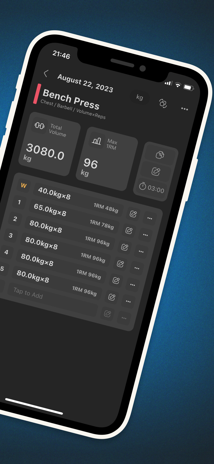 Simple Workout Log and Tracker