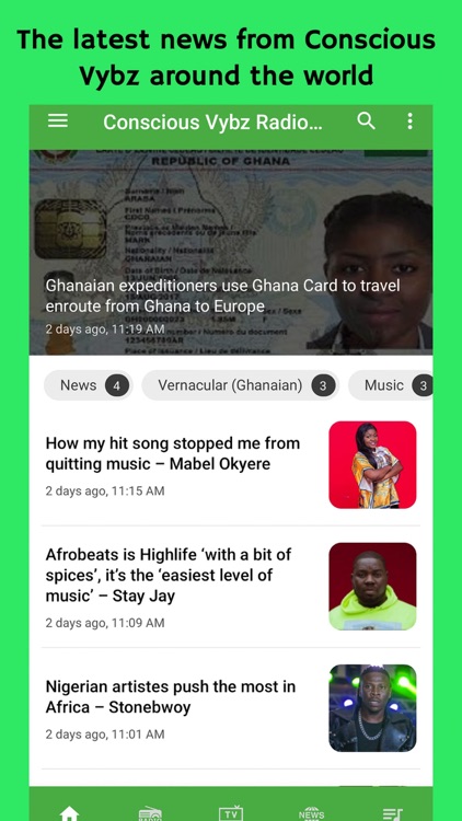 Conscious Vybz Radio & TV