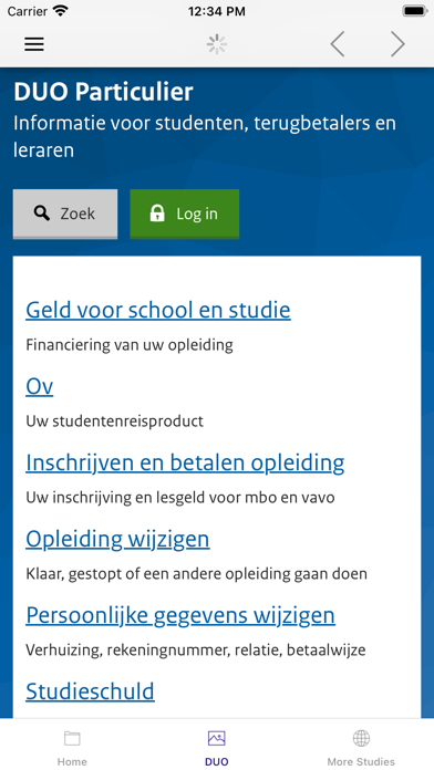 Studie Nederland Screenshot