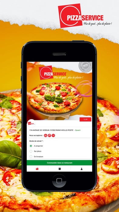 Pizza Service Paray Screenshot