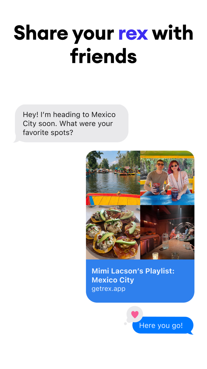 Rex - Discover places for you