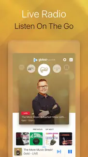 gold radio by global player iphone screenshot 2