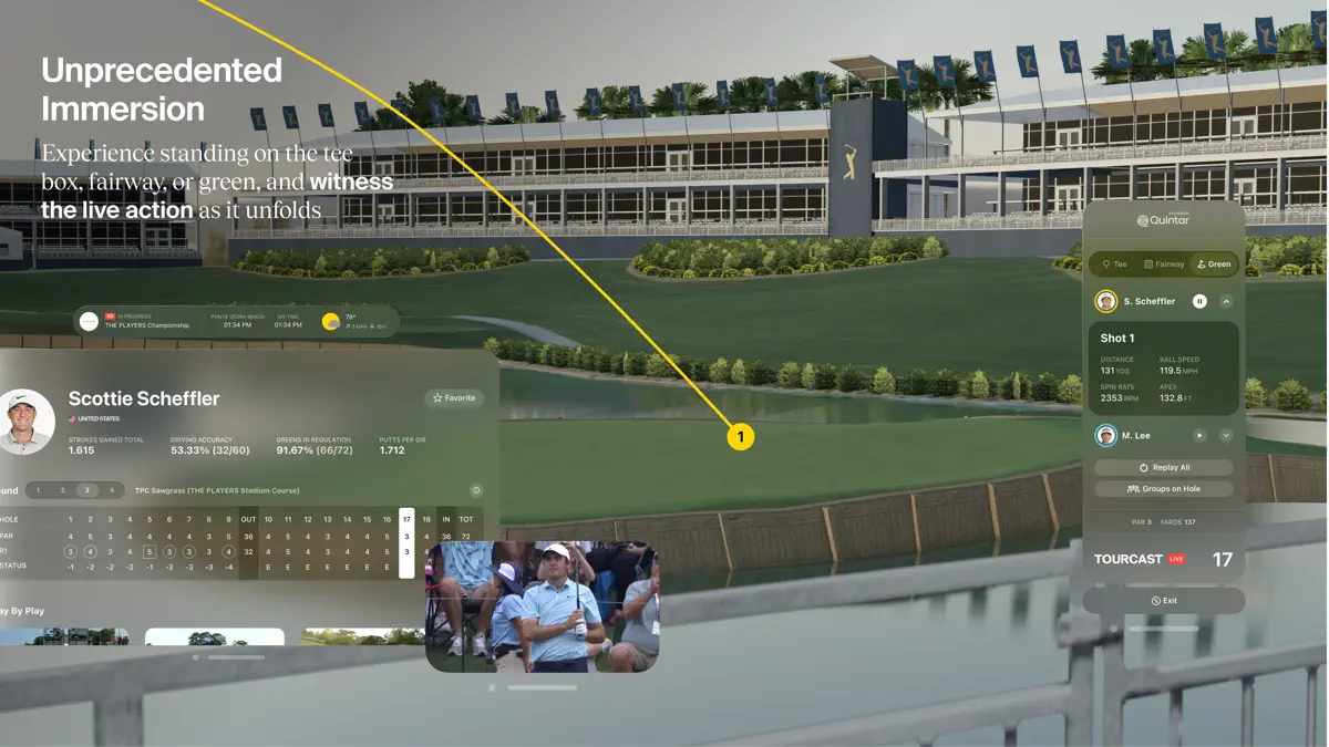 PGA TOUR Vision screenshot 2