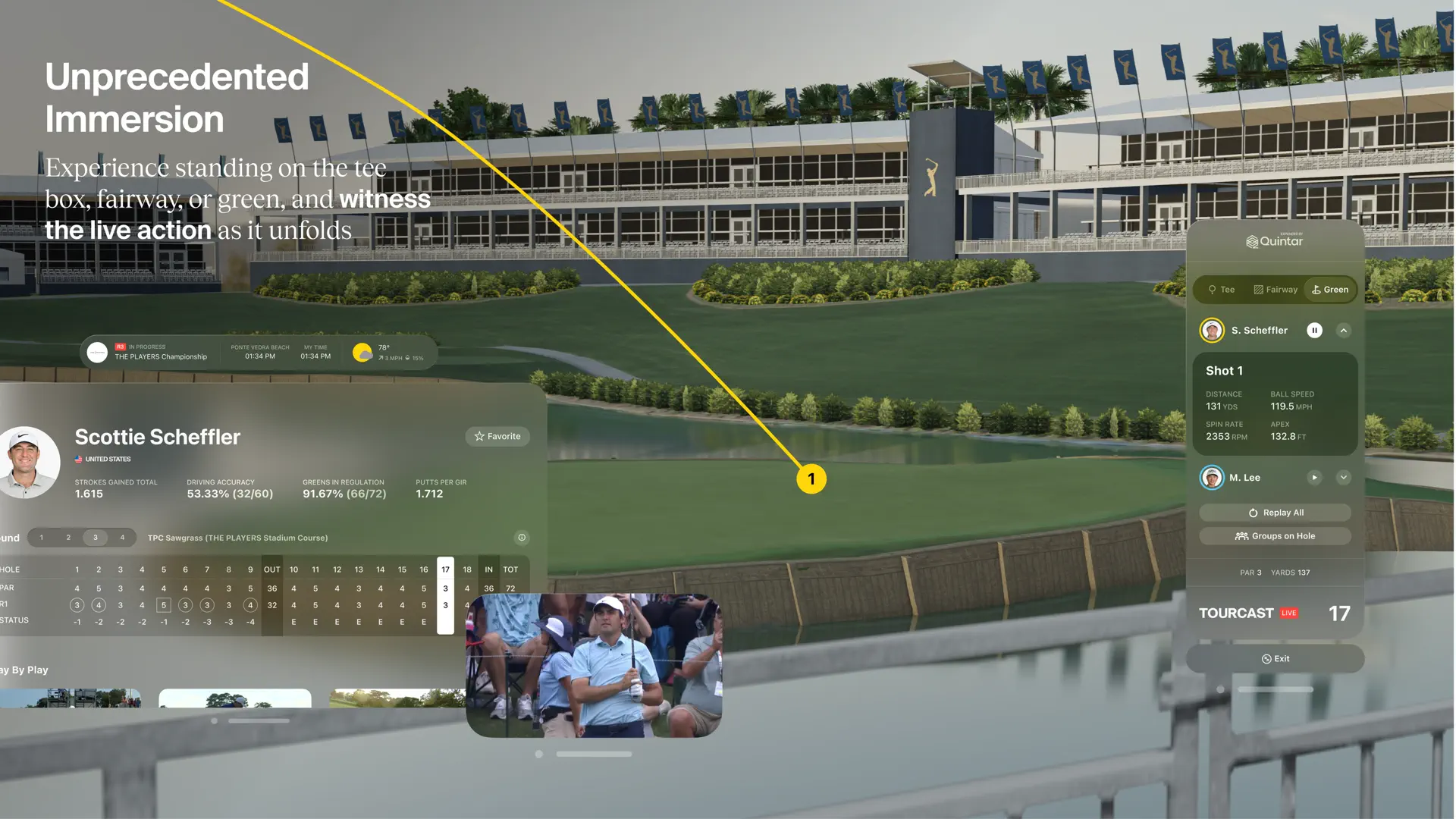 PGA TOUR Vision screenshot 2