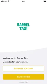barrel taxi. iphone screenshot 1