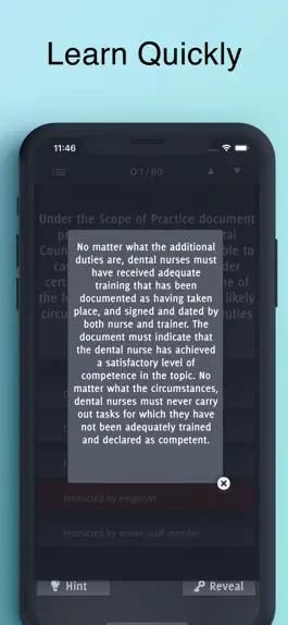 Game screenshot Dental Nurse Revision Exam apk