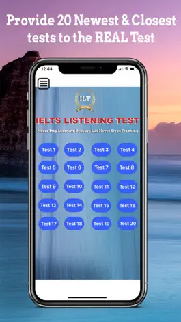 Game screenshot IELTS Listening Test PRO apk