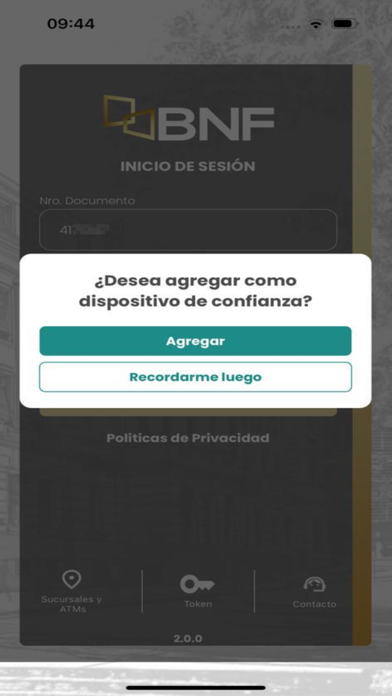 BNF Móvil Screenshot